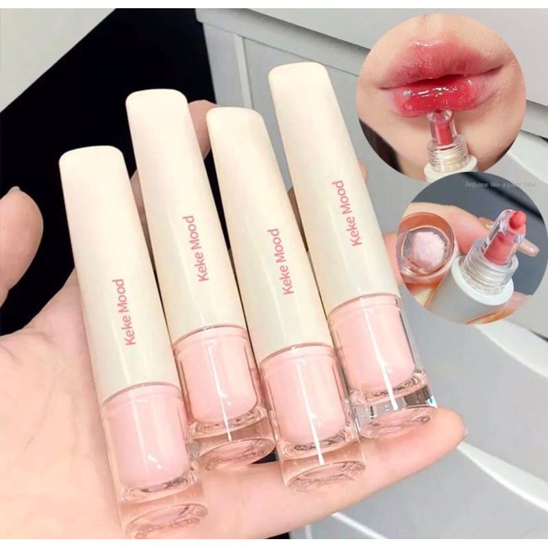 KEKEMOOD Mirror Water Lip Gloss Glass Water Lip Jelly XX139