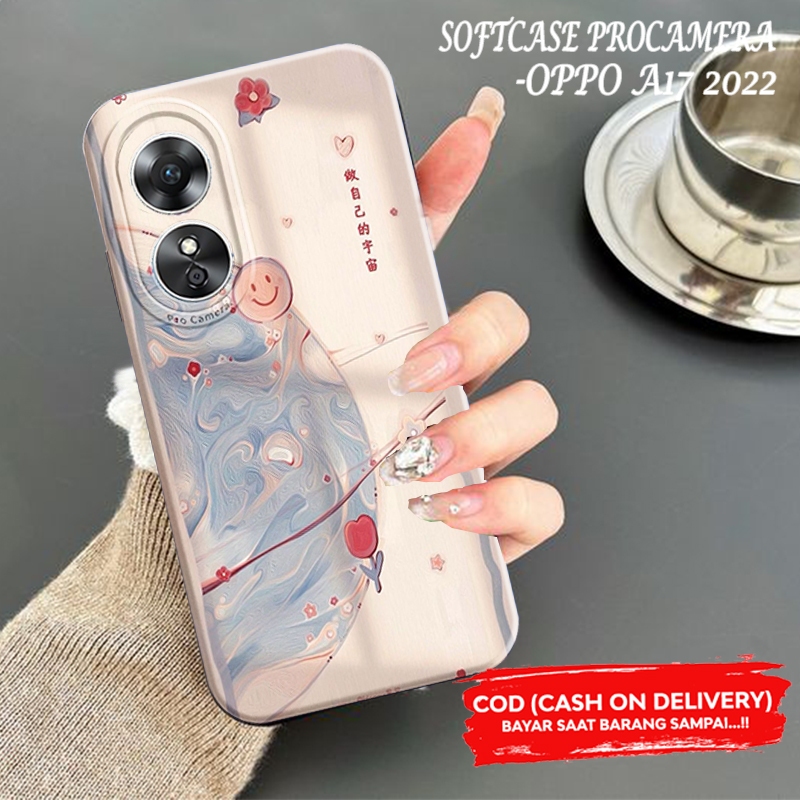 Soft Case Oppo A17 - Case Oppo A17 - Kesing Hp Oppo A17 - Case Hp Oppo A17 - Casing Oppo A17 - Softc