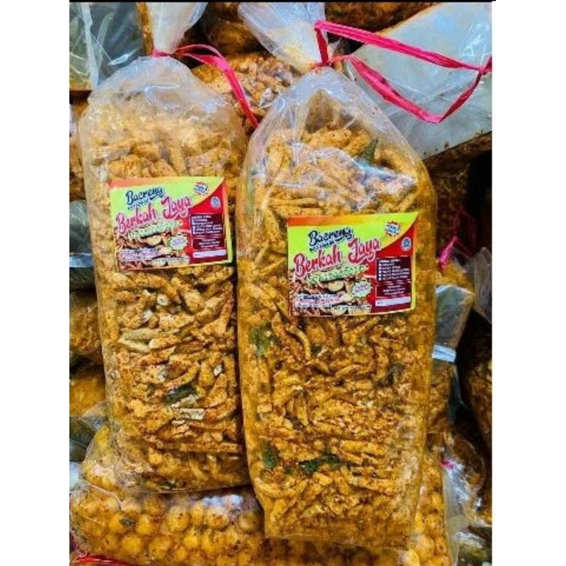 

Basreng pedas daun jeruk 1 Kg