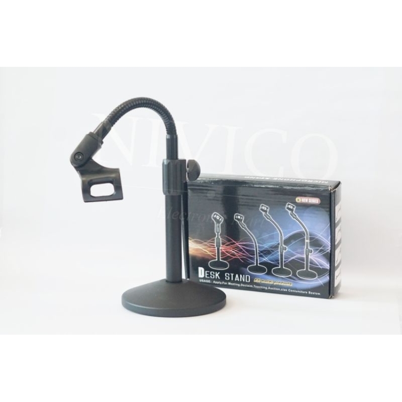 Stand Desk Holder Meja Microphone 303