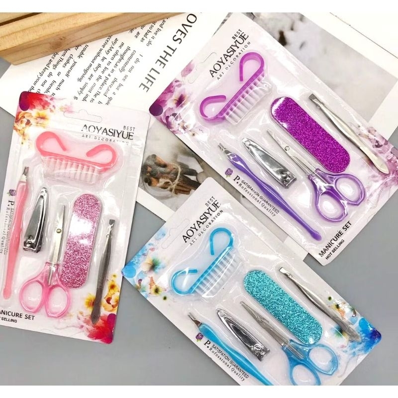 PAKET NAIL ART SET MANICURE | ALAT KECANTIKAN/SALON