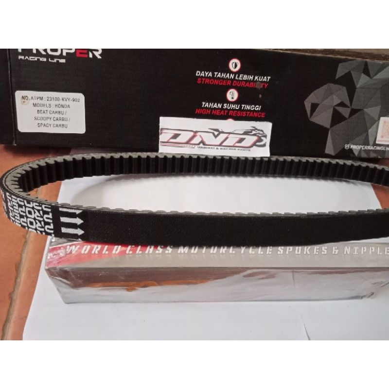 PROPER Vanbelt beat karbu/vanbelt scoopy karbu/Vanbelt spacy karbu Vanbelt proper beat karbu