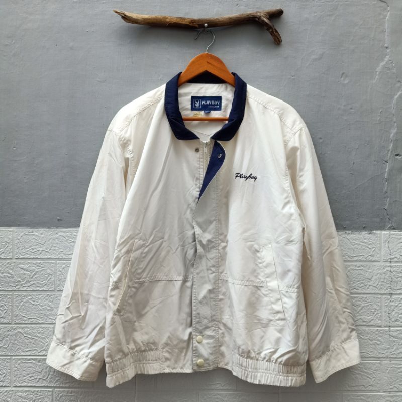 Jaket Vintage Windbreaker Playboy