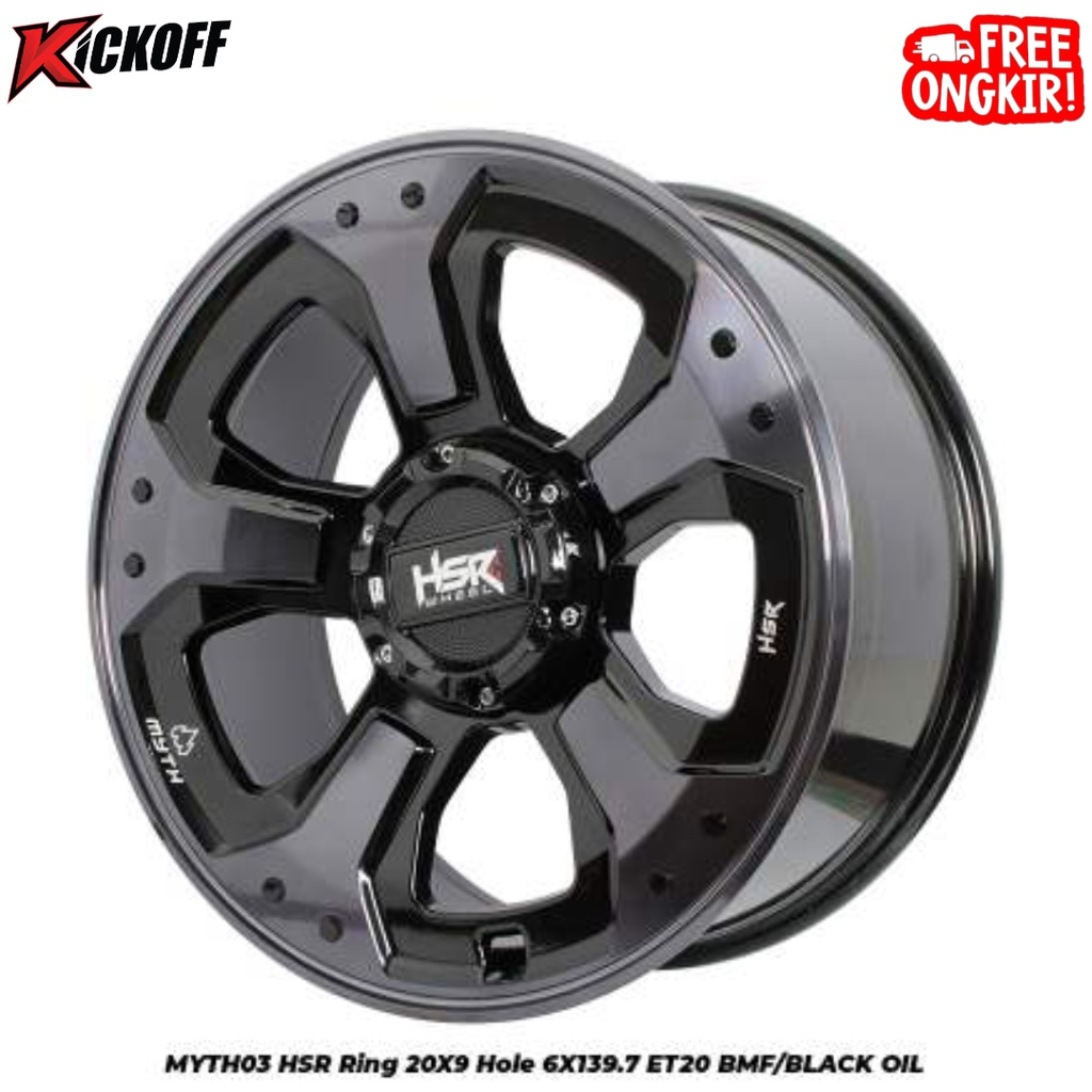 VELG MOBIL PAJERO FORTUNER EVEREST HILUX RING 20 HSR MYTH03