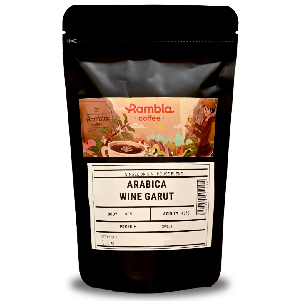 

Rambla Coffee - Kopi Arabica Wine Garut Single Origin 100 Gr