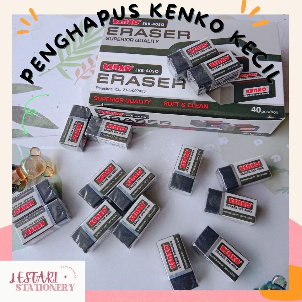 

Penghapus Pensil Kenko Kecil | Penghapus Murah | Eraser | Lestari Stationery