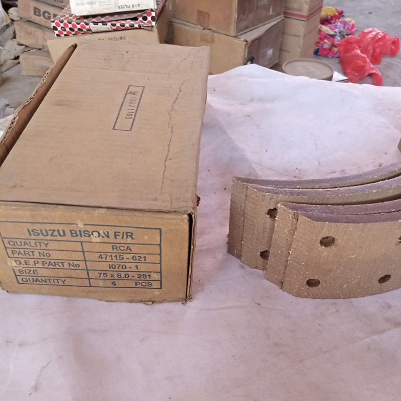 BRAKE LINING DEPAN/BELAKANG ISUZU BISON