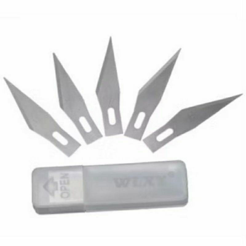 

Isi Ulang Mata Pisau IC Refill Pisau Ukir Craft Pen Cutter