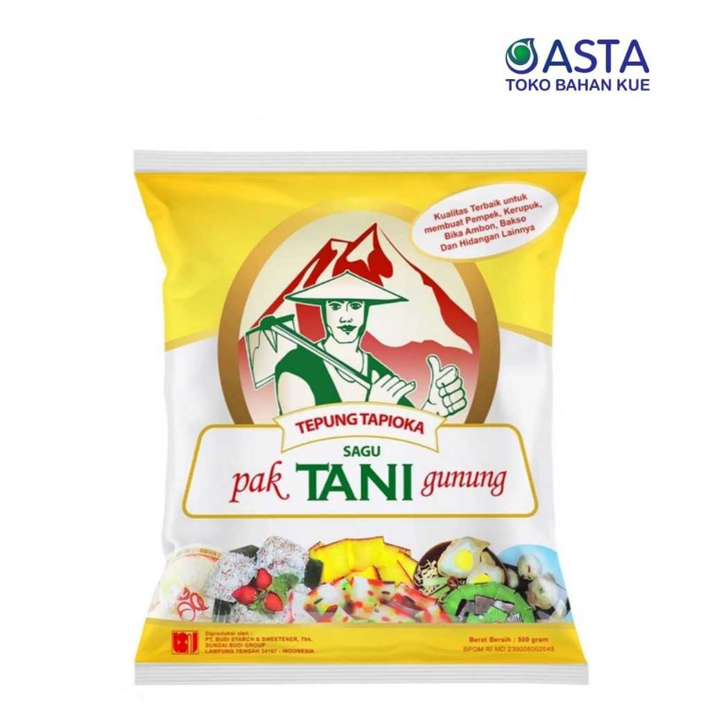 

Pak TANI Gunung Tepung Tapioka 500 Gr