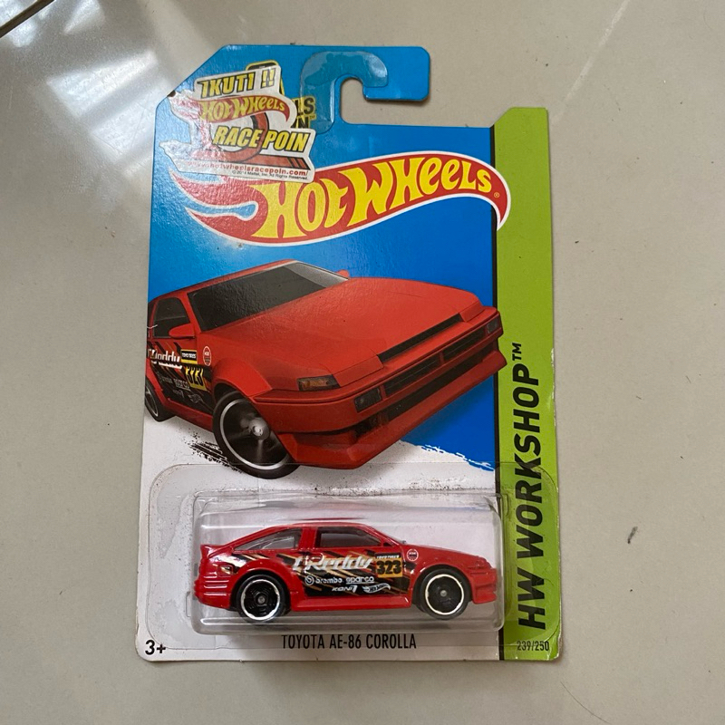 Hot wheels Toyota AE-86 Corolla