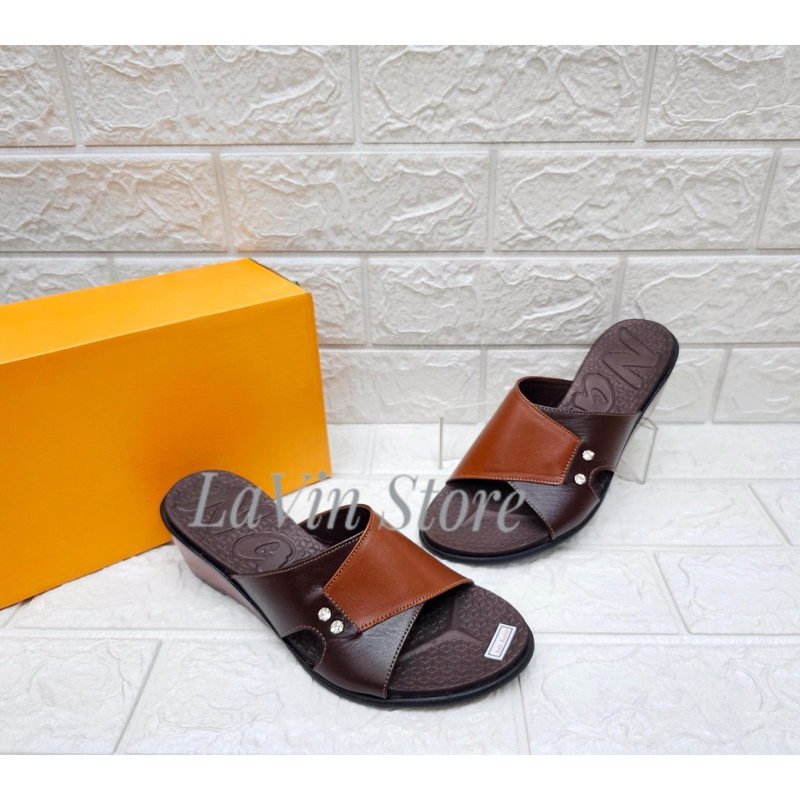 SANDAL NALINI CR 3140 - Sandal Kulit Wanita ORI