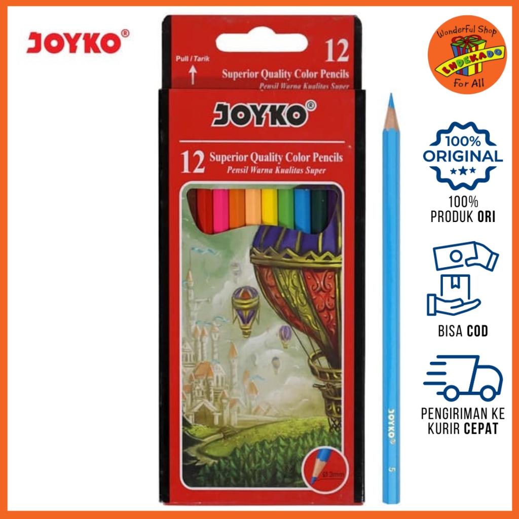 

JOYKO Pensil Warna - Pensil Warna Anak