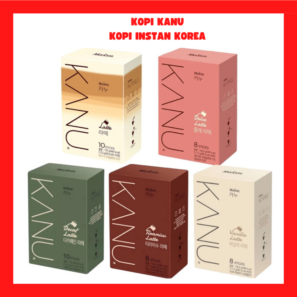 

Kopi KANU Kopi Maxim Kopi Instan Korea