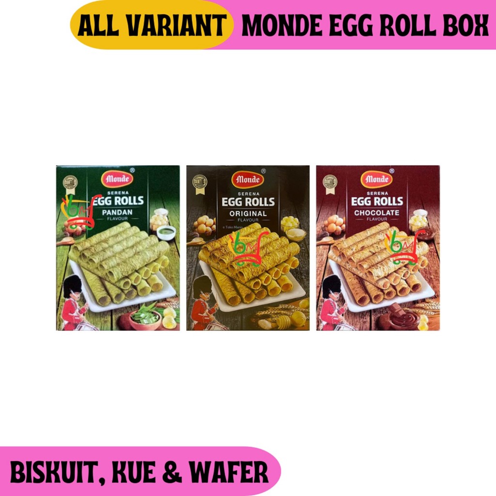 

Monde Serena Egg Roll Kemasan Box All Variant