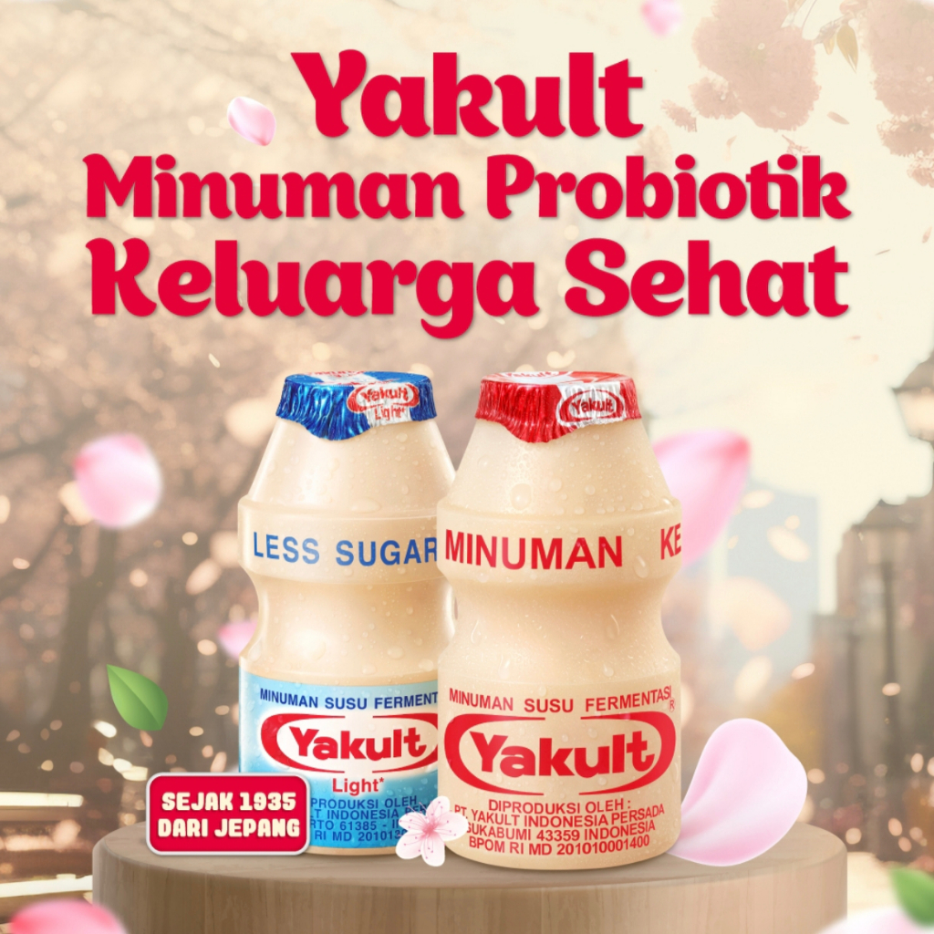 

YAKULT Minuman Susu Fermentasi Probiotik