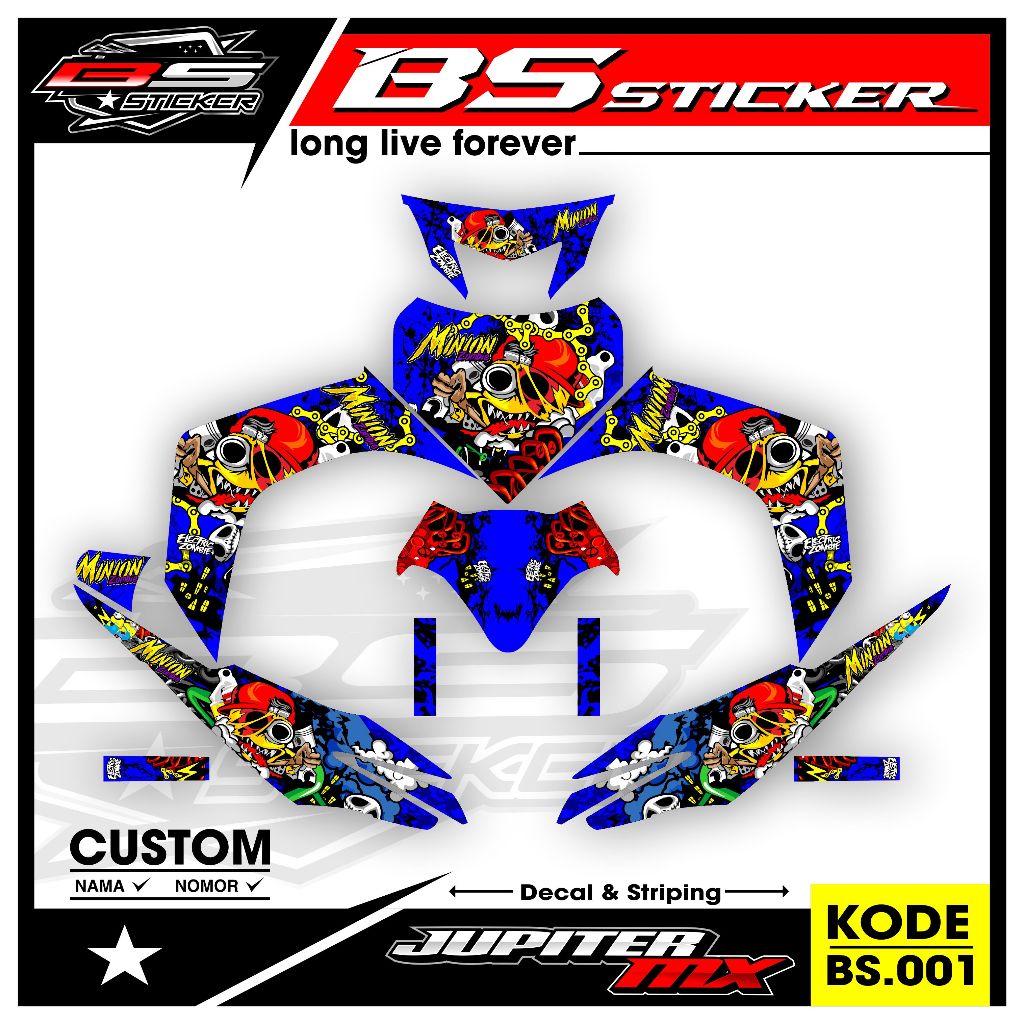 Harga sticker motor mx old full body Terbaru Feb 2026 | BigGo Indonesia