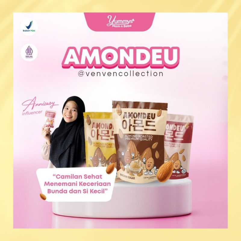 

[CEMILAN BUMIL DAN BUSUI] | ALMOND ROASTED PREMIUM