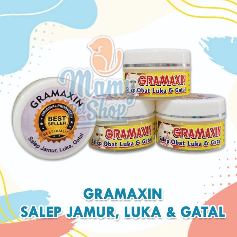 GRAMAXIN SALEP LUKA JAMUR GATAL UNTUK KUCING