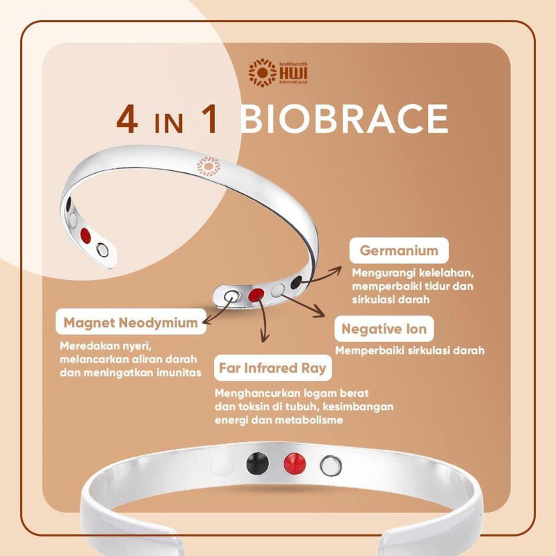BIOBRACE Gelang Kesehatan Produk hwi