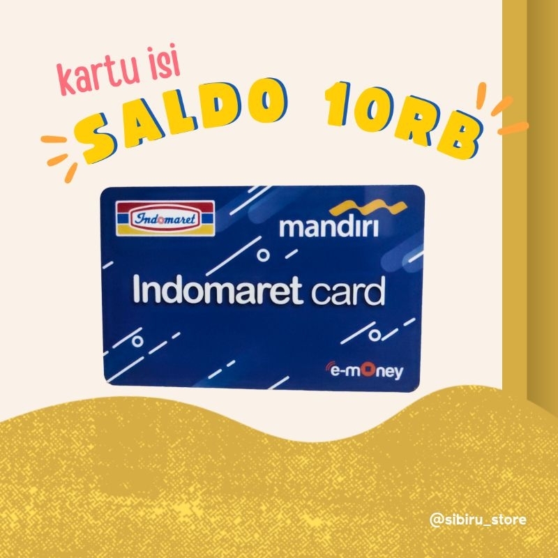 Kartu eTol eMoney Indomaret Card tanpa saldo