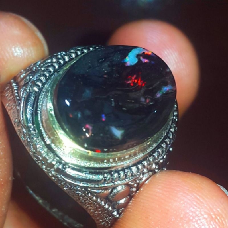 Black Opal Sempur Banten Top Sisit Jarong Natural Biyang Bahan Ranting