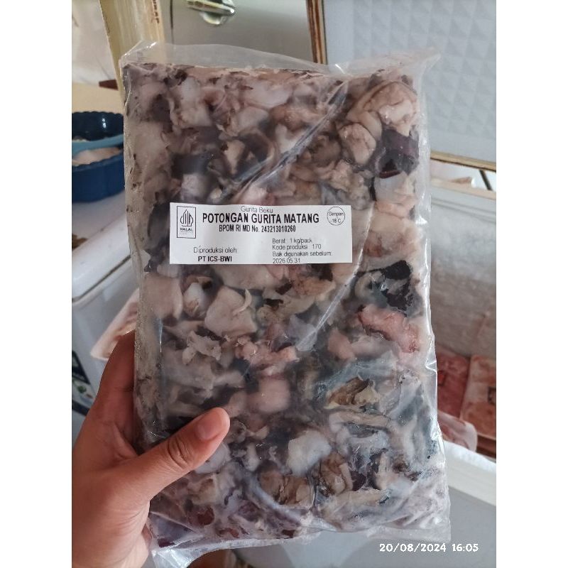 

Potongan Gurita Matang 1 kg
