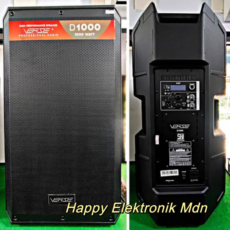 Verse Speaker Aktif Verse D 1000 Verse Speaker Aktif 15 inch Verse Speaker Aktif Verse D1000 Speaker