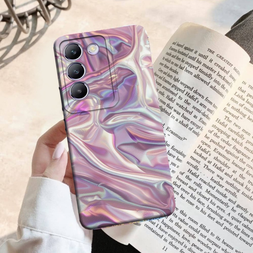#08MS Case For VIVO Y100 Terbaru - Casing VIVO Y100 - Fashion Case Motif HOLOGRAM - Kesing Hp - Sili