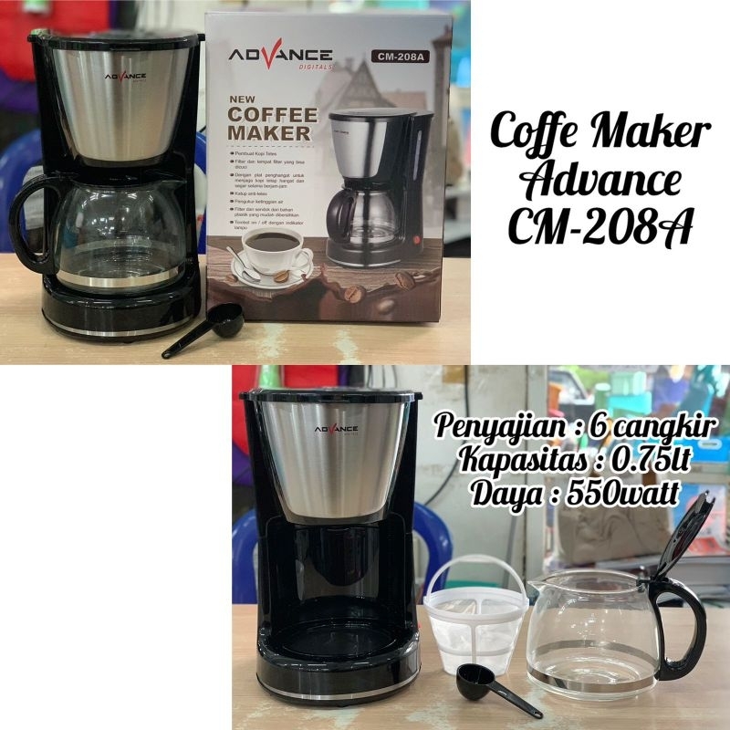 COFFEE MAKER ADVANCE CM-208A