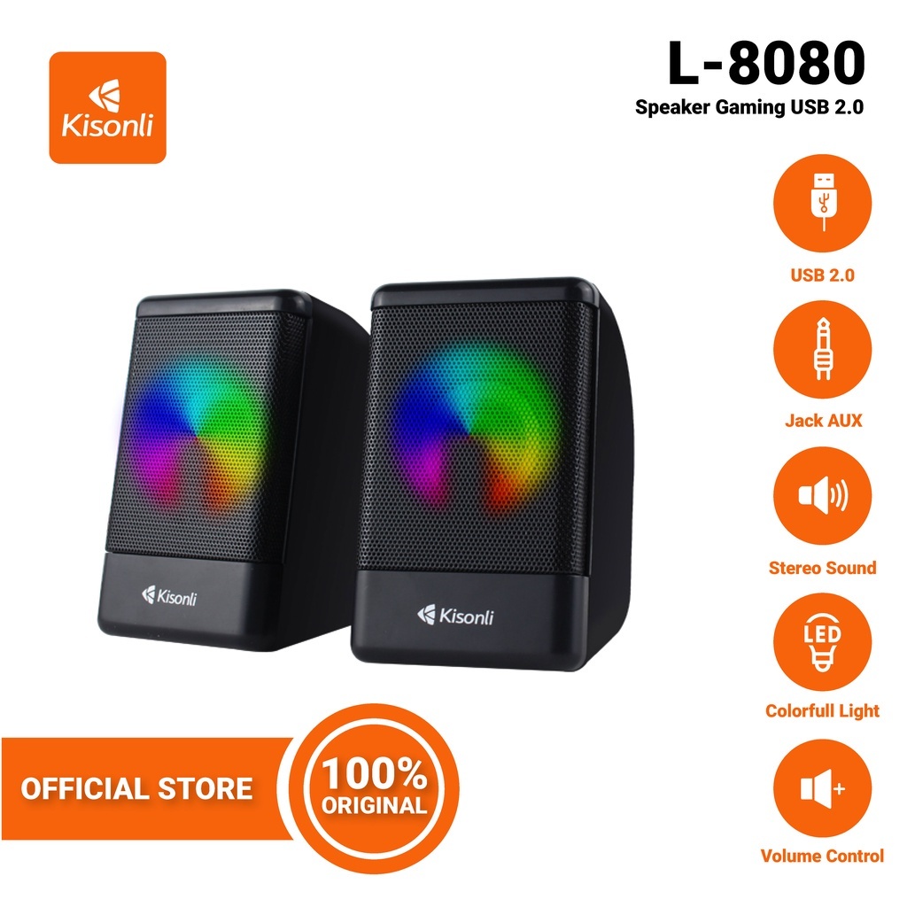 SPEAKER KISONLI L-8080 / KISONLI L 8080 / SPEAKER LAPTOP KISONLI L8080