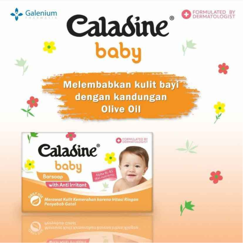 Caladine Baby Bar Soap / Sabun Batang Caladine 85 gr