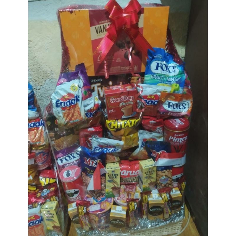 

Parcel Makanan Besar - Hampers Hari Raya / Hampers Snack Jumbo 2024