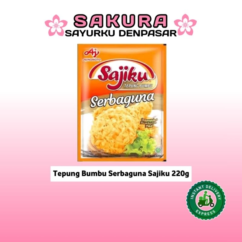 

Tepung Bumbu Sajiku Serbaguna 220g - SAKURA