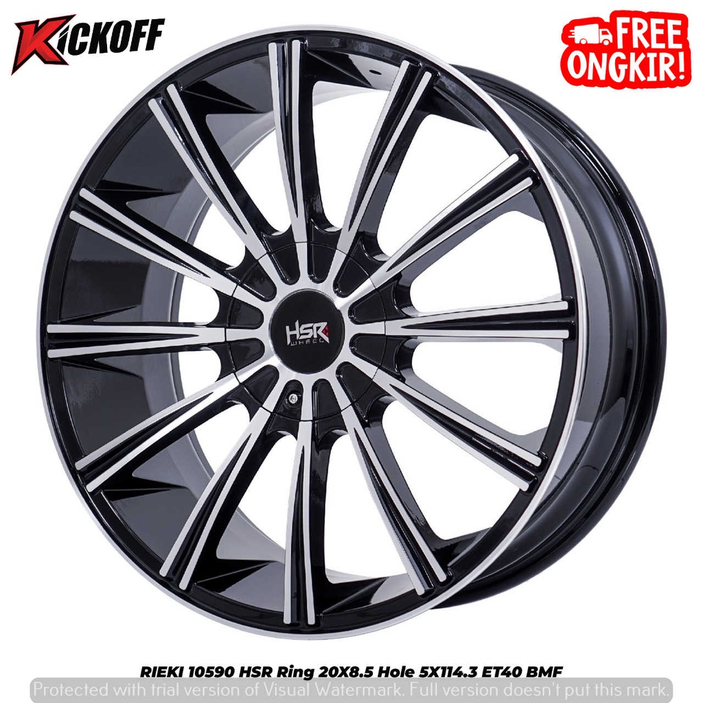 VELG UNTUK MOBIL VELLFIRE CAMRY CIVIC ACCORD RING 20 HSR RIEKI VELG MOBIL TERMURAH