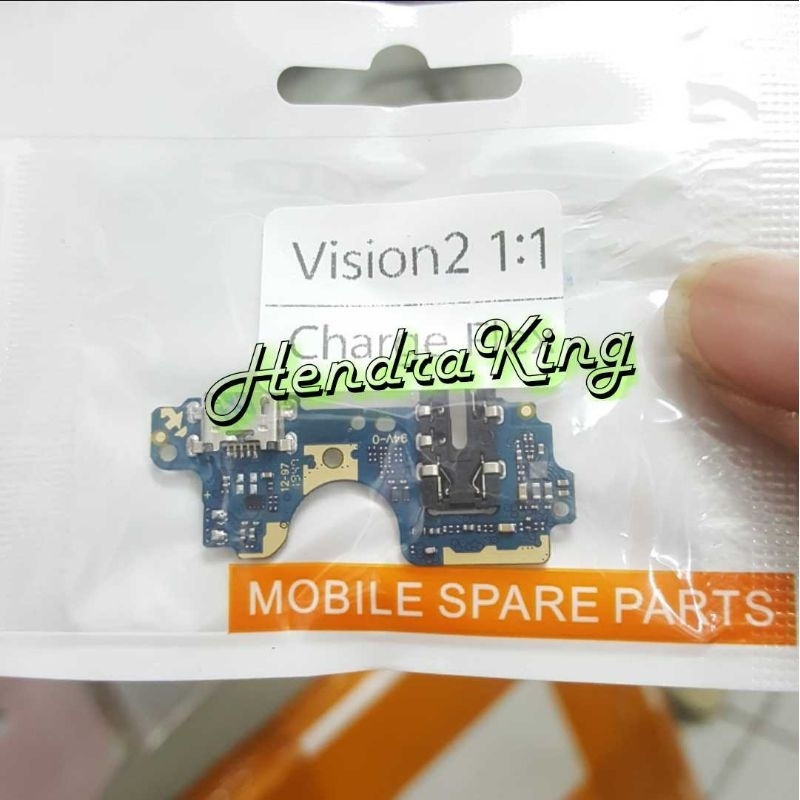 pcb cas konektor charger itel vision 2