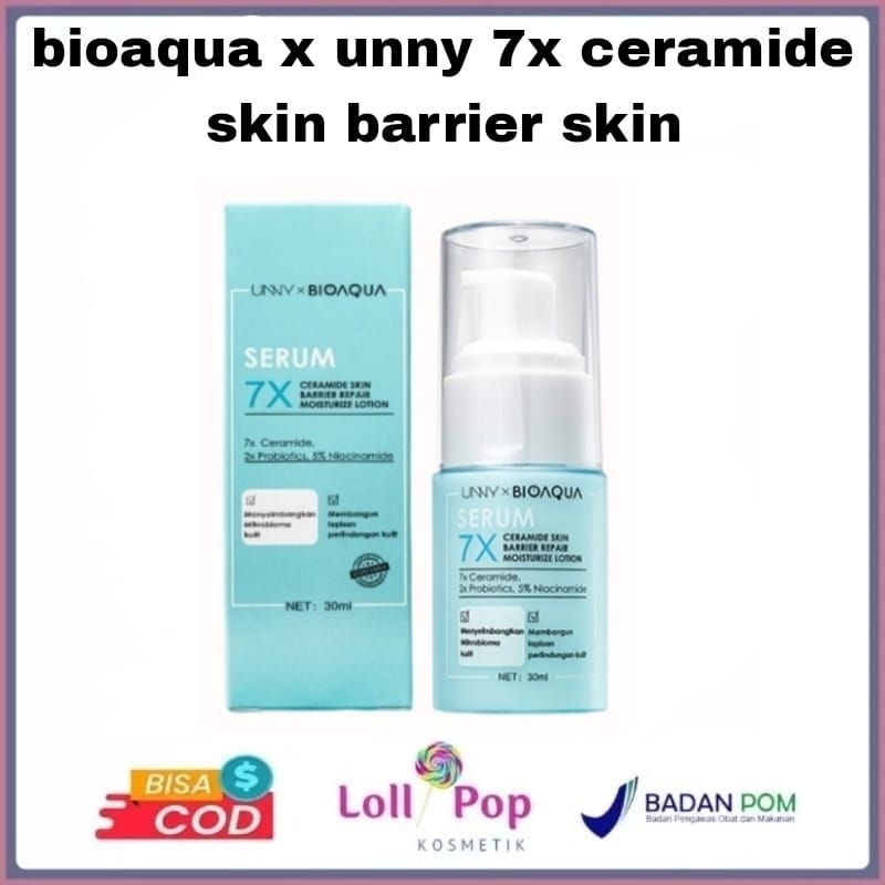 unny x bioaqua 7x ceramide skin barrier serum