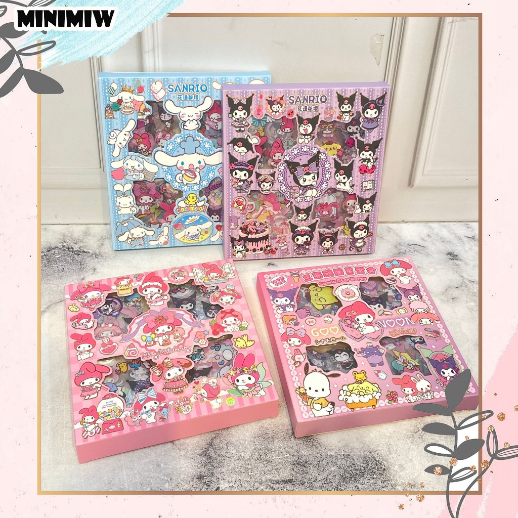 

STICKER 100 LEMBAR SANRIO KODE CYK ST-1404 STIKER KADO ANAK LUCU KREATIVITAS ANTI AIR SOUVENIR SUVENIR ALAT TULIS KANTOR SEKOLAH MURAH TERMURAH COD