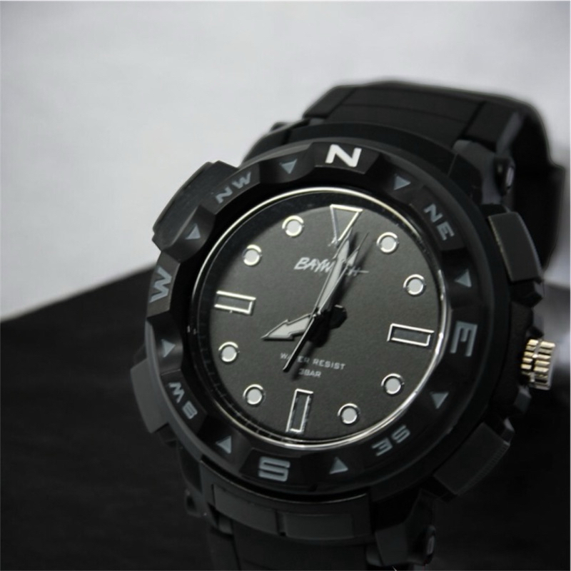 Jam Tangan Pria/Wanita Sporty Anti Air Analog Original 100% Baywatch 1412 RBBR 3J