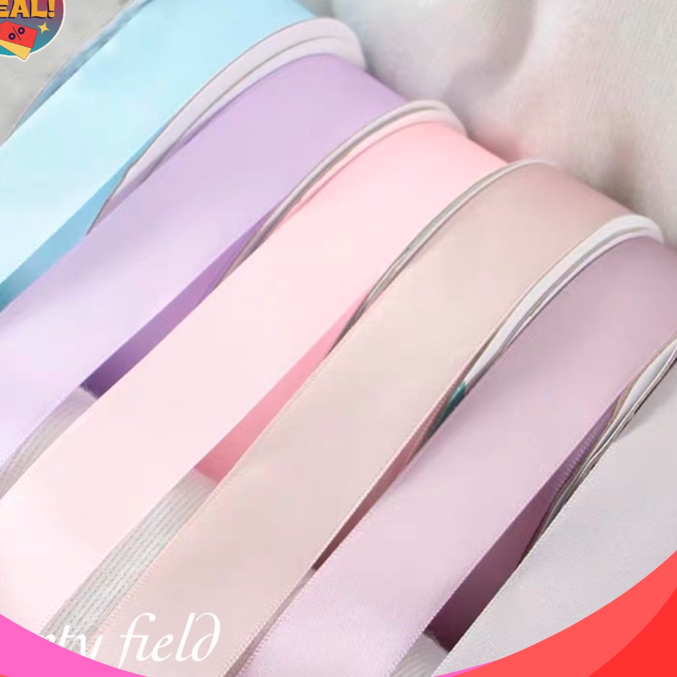 

AYO BELI 1ROLL365METER MCSZD Pita satin buket bunga pita kado flower bouquet ribbon roll