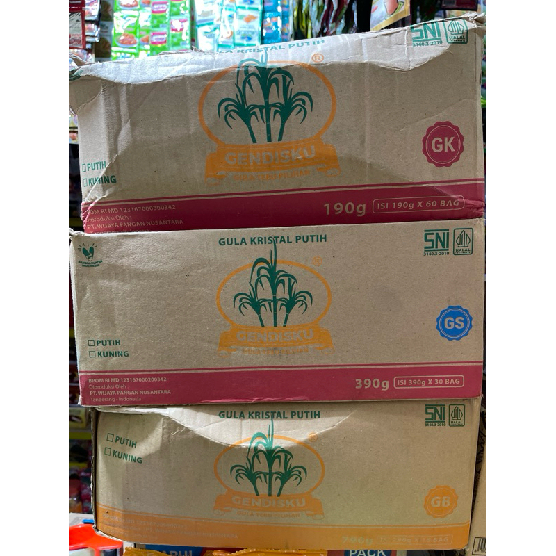 

GULA GENDISKU 190/390/785GR ( 1 DUS )