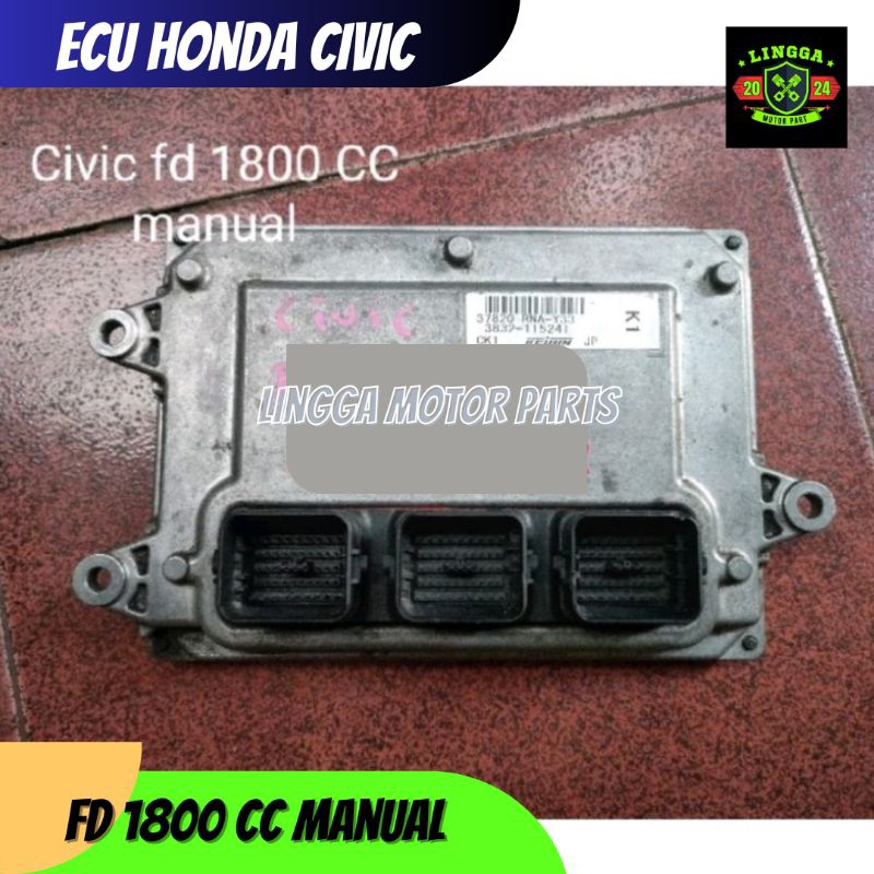 ECU Honda CIVIC fd 1800cc Manual Original