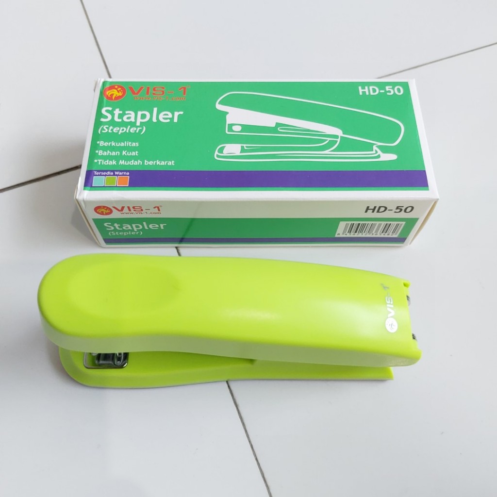 

Stapler HD50 Vis1 Isi Besar - 1 Buah WARNA RANDOM