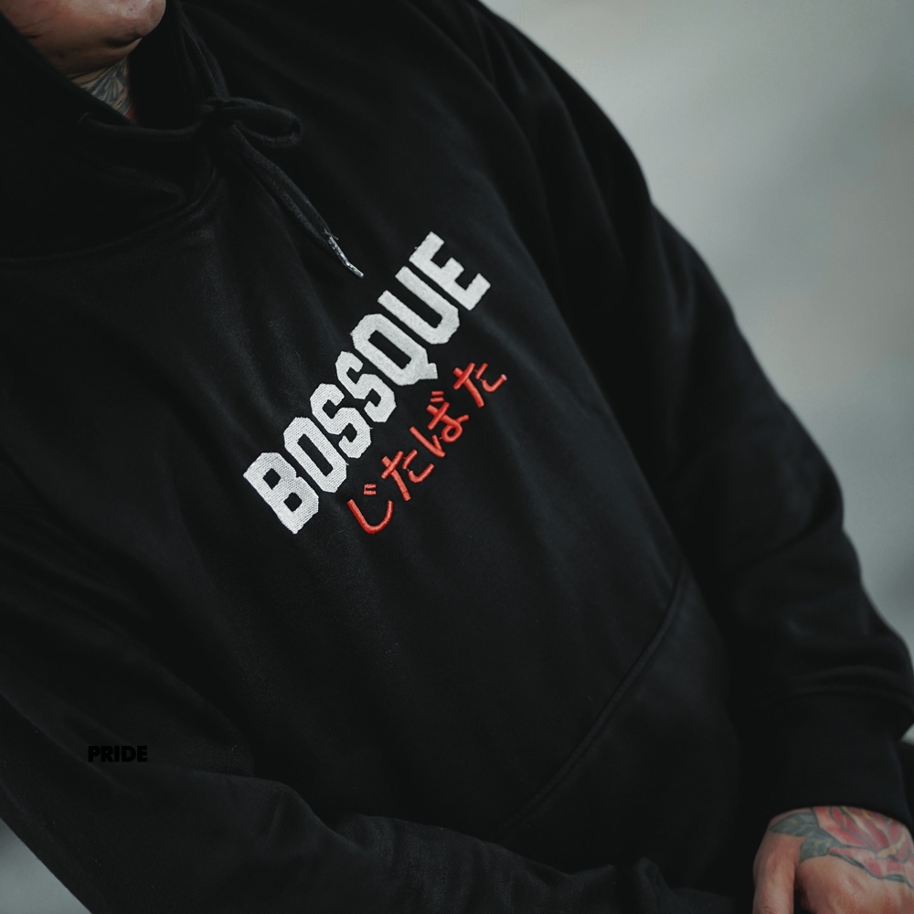 OFFICIAL Bossque - Pride Hoodie Pria Bordir Hoodie Distro Sweater Pria Pullover Jaket Hodie Sweter