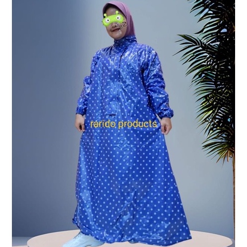Hematku JAS HUJAN GAMIS pria wanita Jas hujan muslim anti bocor awet mantel hujan