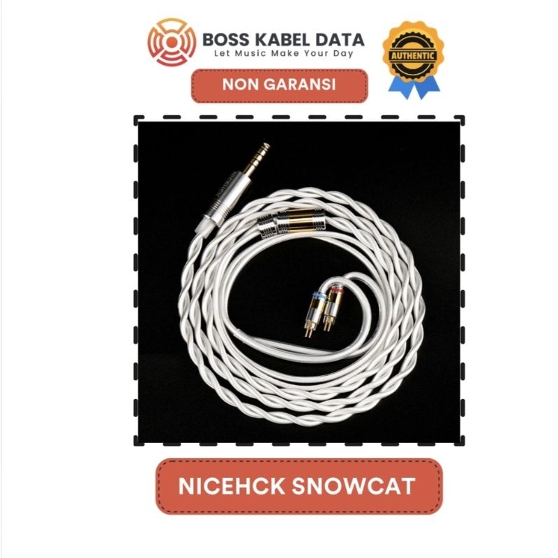 Nicehck Snowcat Upgrade Cable 6N OCC+6N Silver Plated
