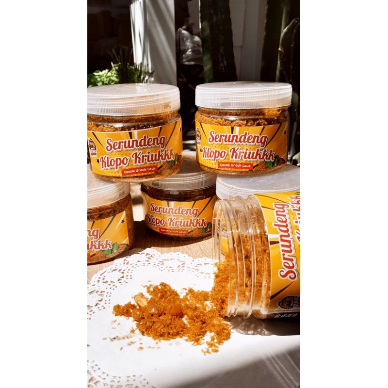 

Serundeng Klopo Kriukk 150 gram