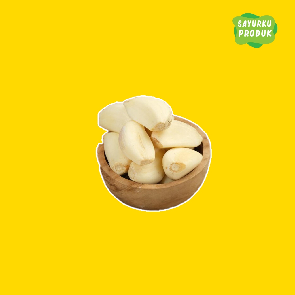 

bawang putih kupas / peeled garlic