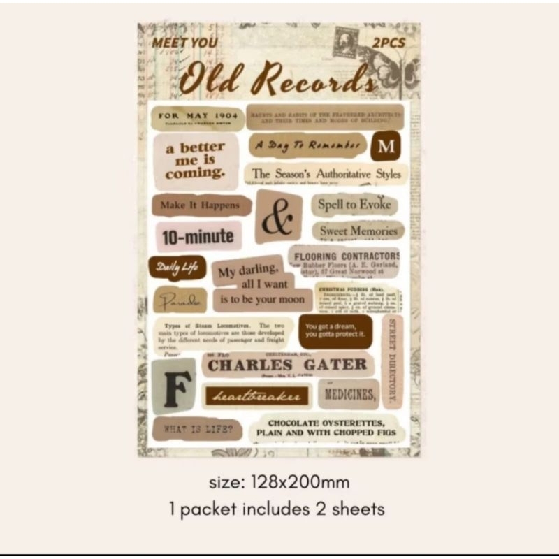 

STIKERS / STIKER DAILY JURNAL / DIARY READ DESK