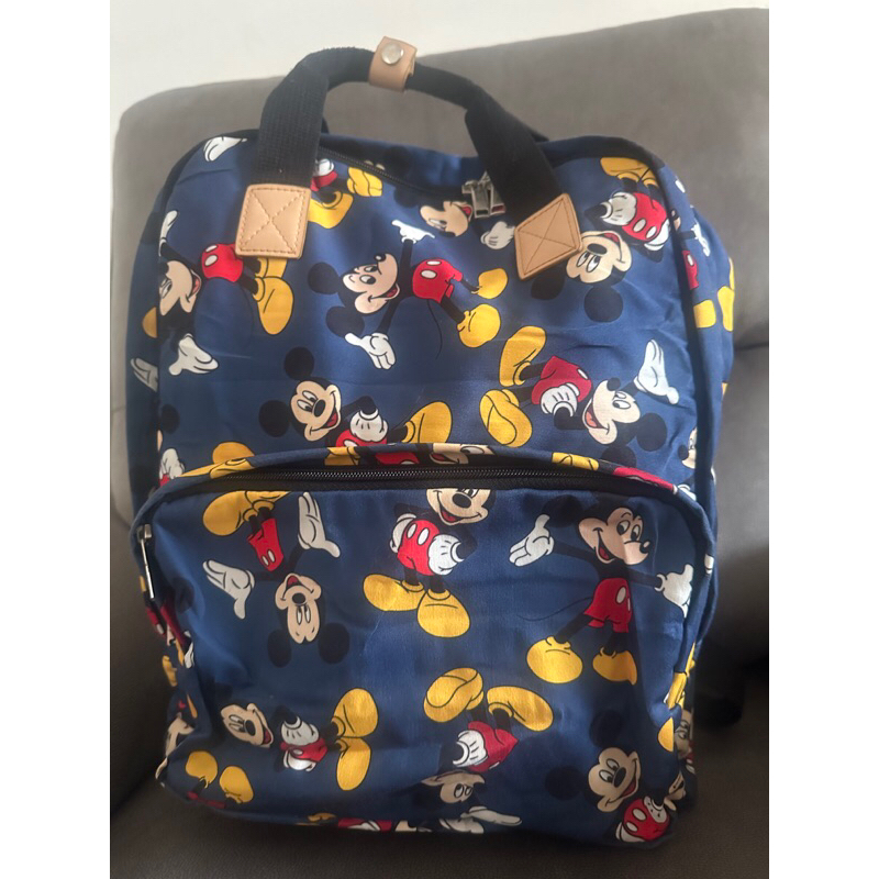 RANSEL MICKEY MOUSE NAVY PRELOVED