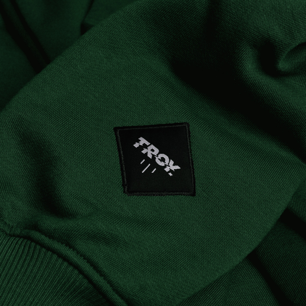 Troy Company Hoodie Forest Green Italic - Hoodie Pria Hijau KH 248